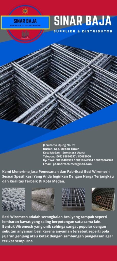 Supplier Besi Baja Murah di Medan